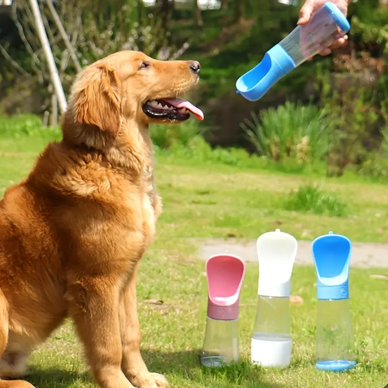 2 in 1 Portable Dog Bottle